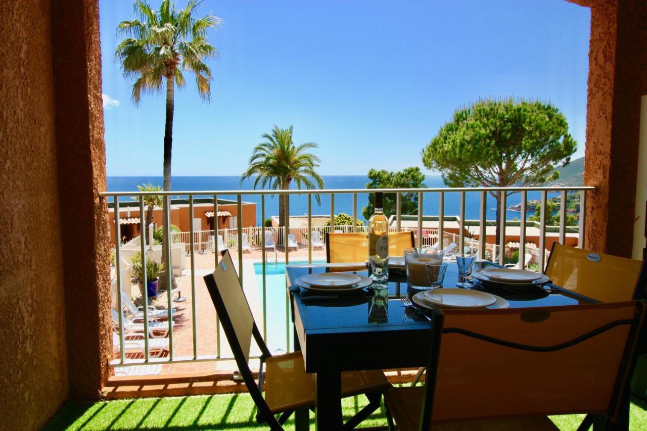 Ferienwohnung Entre Mer Et Massif Forestier De L'Esterel Théoule-sur-Mer Exterior foto
